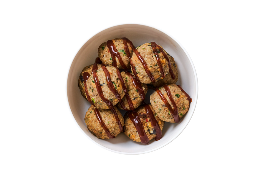 Jerk Chicken & Sweet Potato Bites