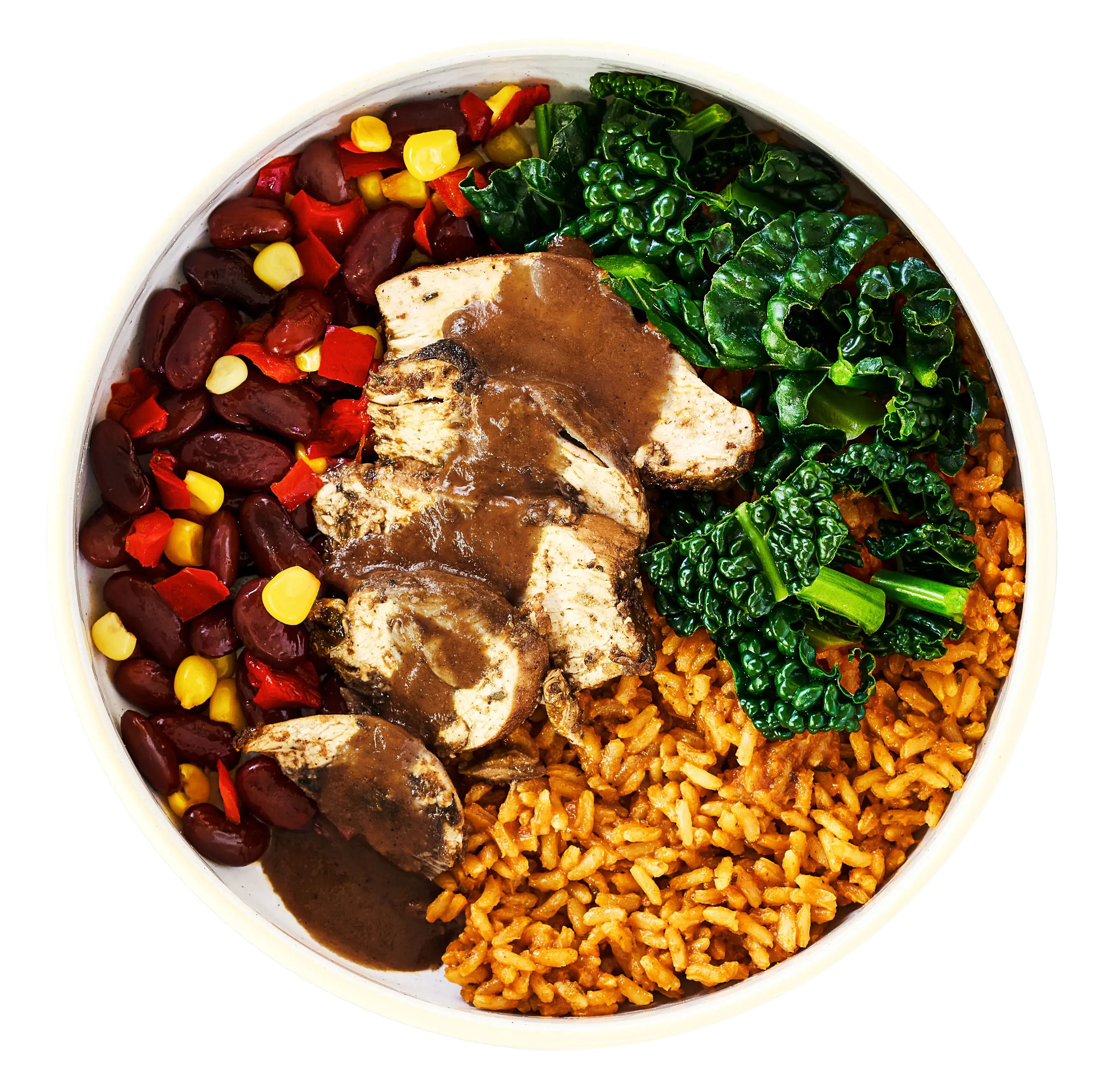 BBQ Jerk Chicken with Jollof Rice