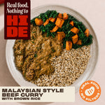 Malaysian Beef Curry with Brown Rice