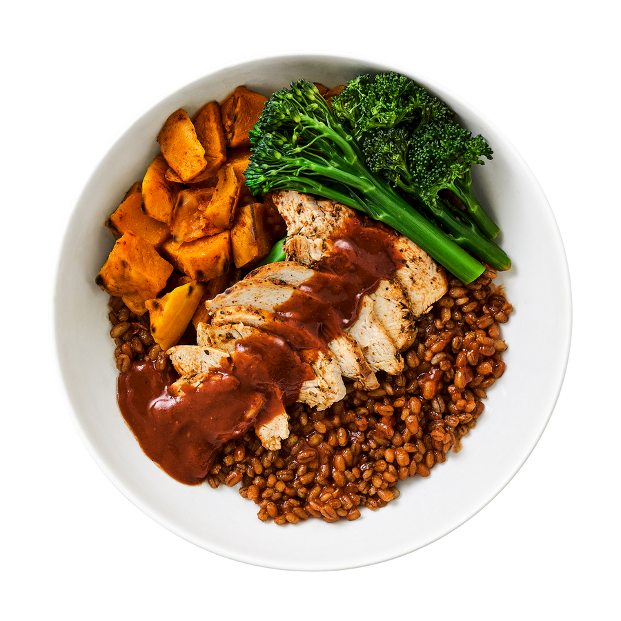 Peri Peri Chicken with Roasted Sweet Potato